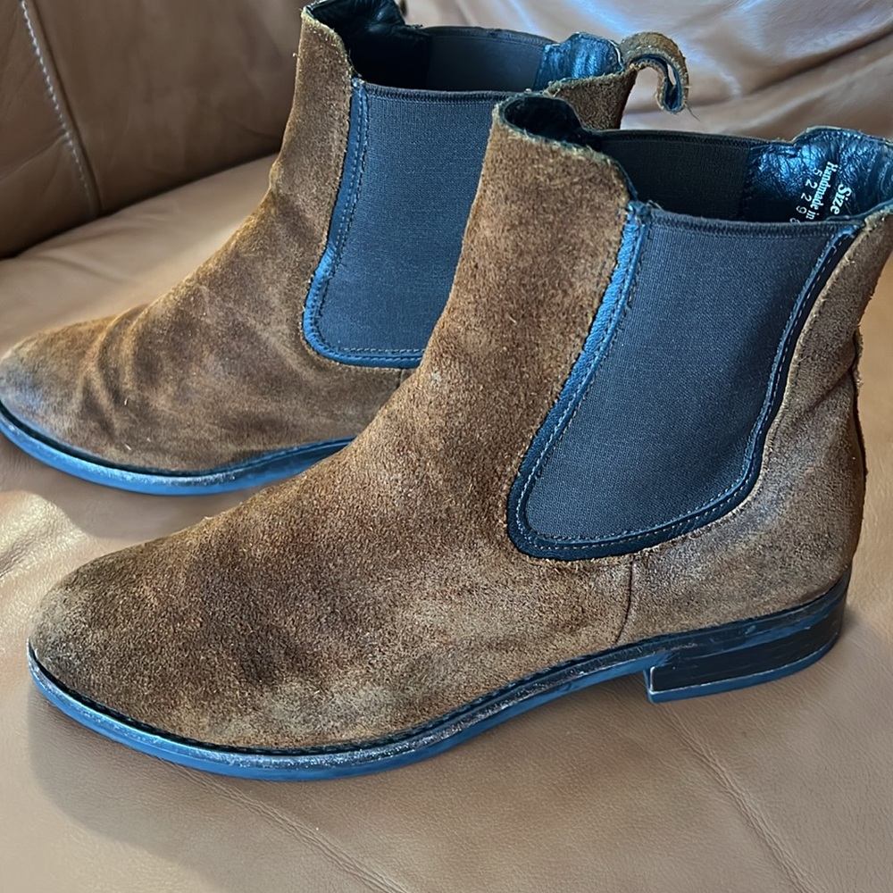 Thursday Boot Co. Brown Leather/Suede Boots Size 7.5 women’s - Picture 6 of 15